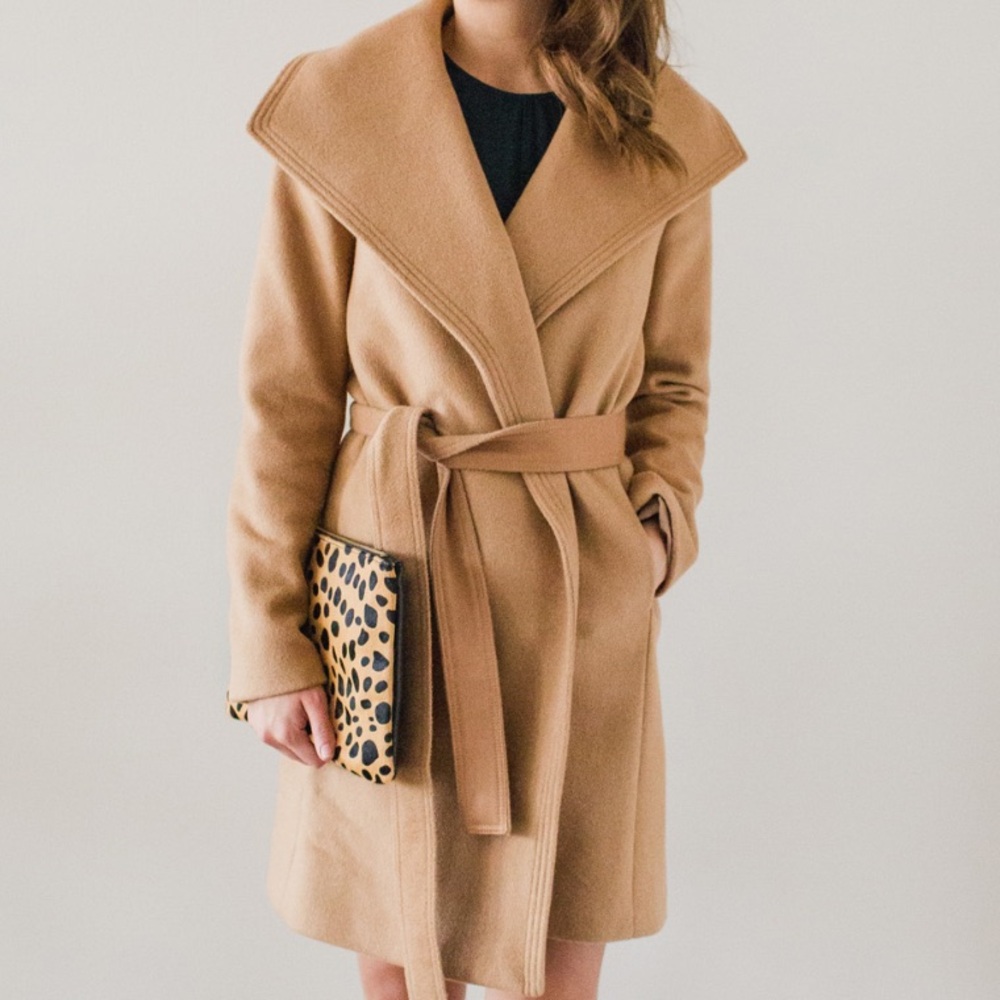 Camel Belted Coat